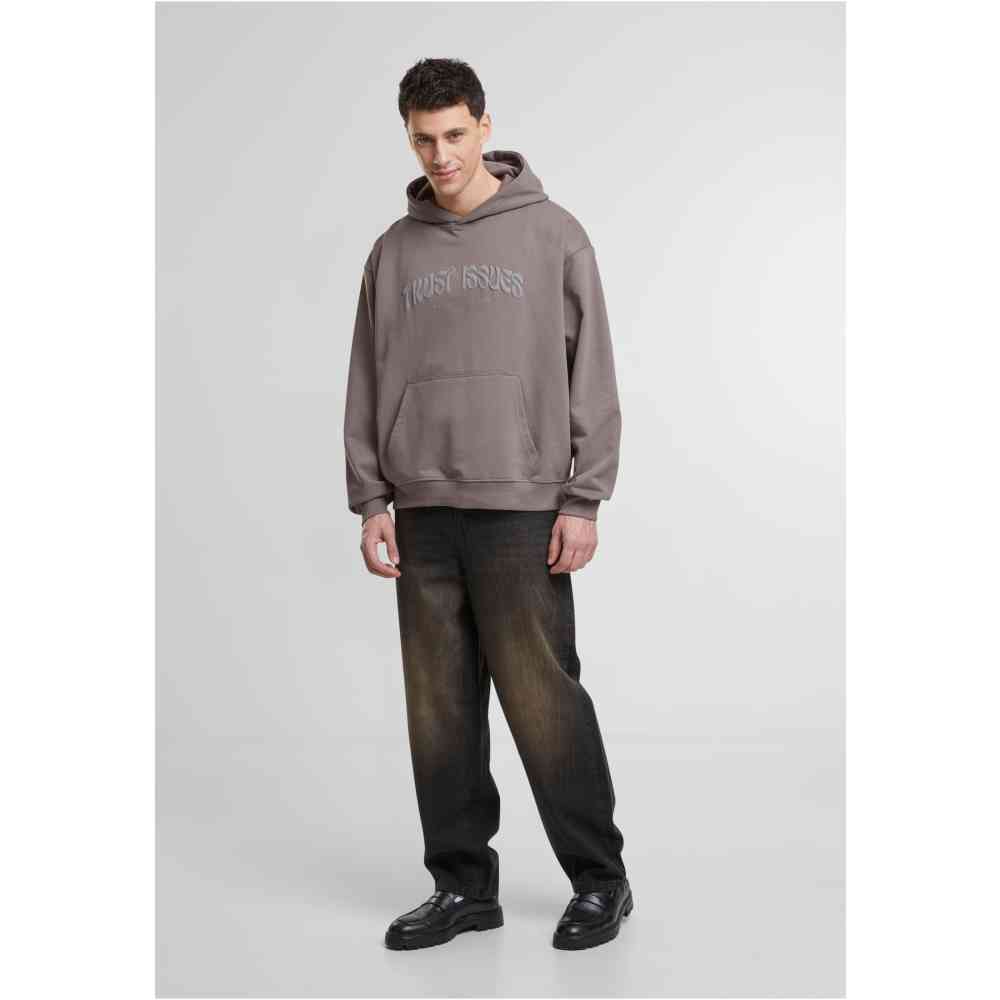 DEF - Trust Issues Sweat Ã  capuche - Marron